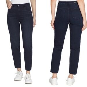 Social Standard High Rise Slim Straight Nighthawk Jeans - Black